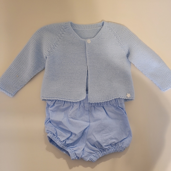 del sur Other - Baby Sweater and Jam Pants Set